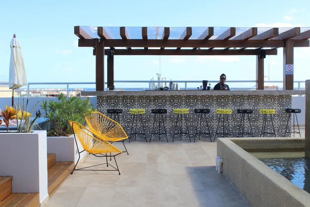 Terrace, Ame Hotel Boutique & Spa, Playa Del Carmen
