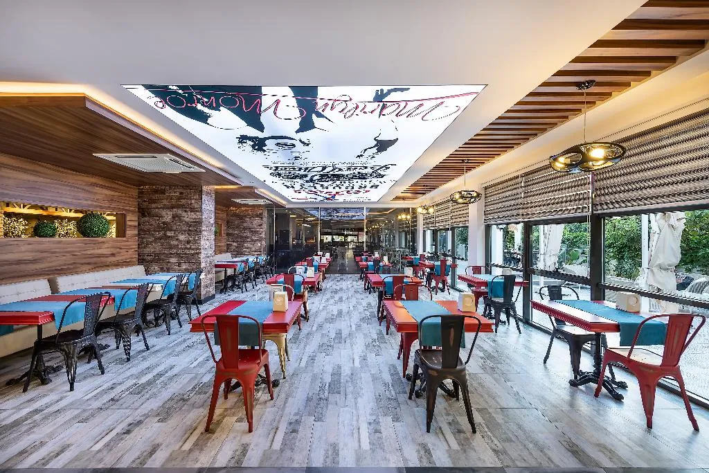 Restaurant, White City Beach Hotel, Antalya