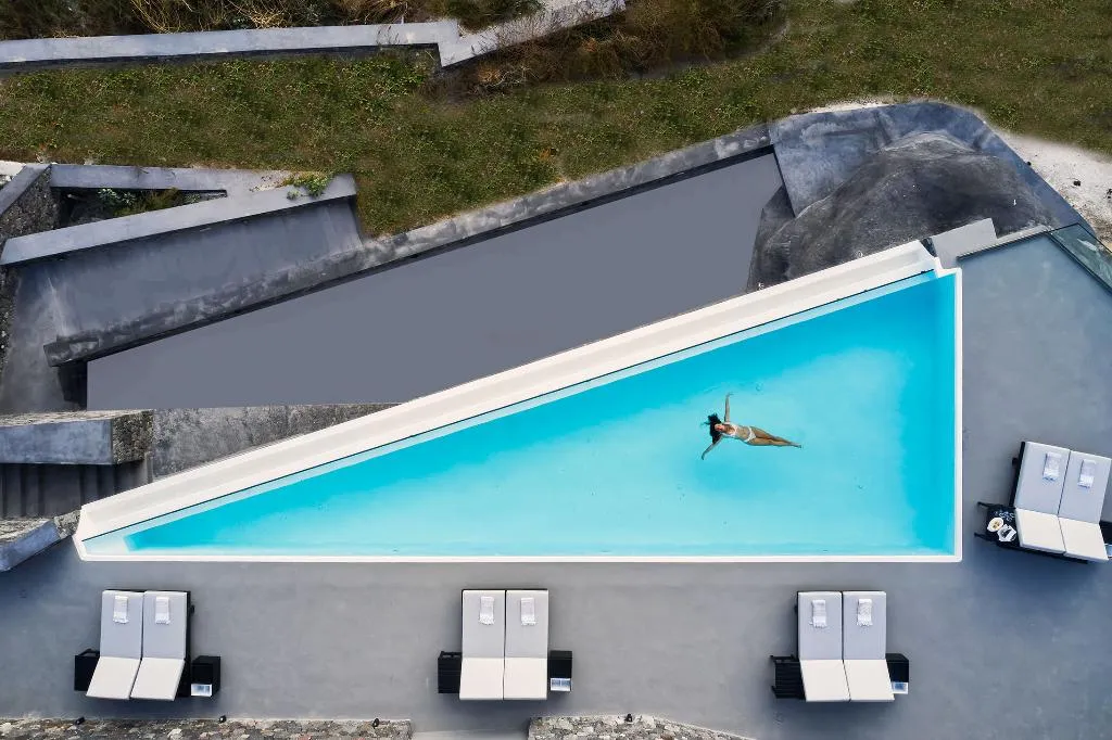 Pool, Charisma Suites, Santorini