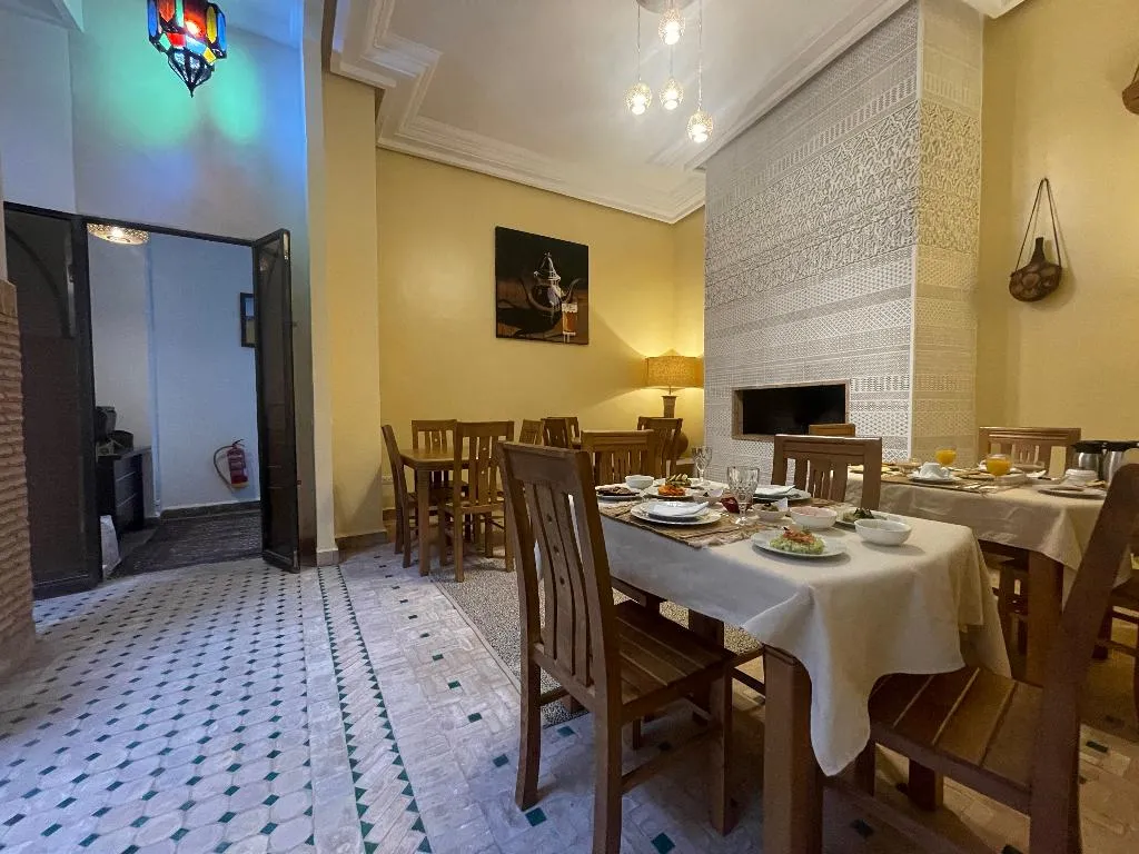 Restaurant, Riad Samarine, Marrakech