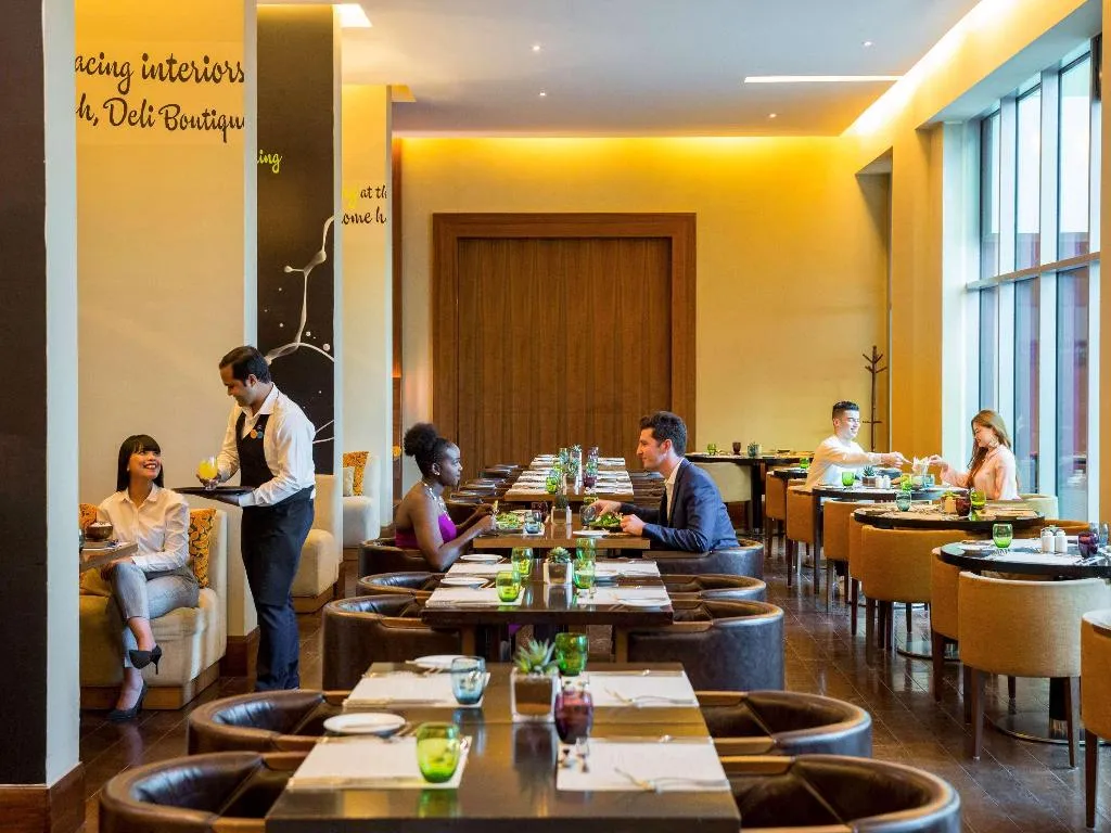 Restaurant, Novotel Suites Mall Avenue Dubai Hotel, Dubai