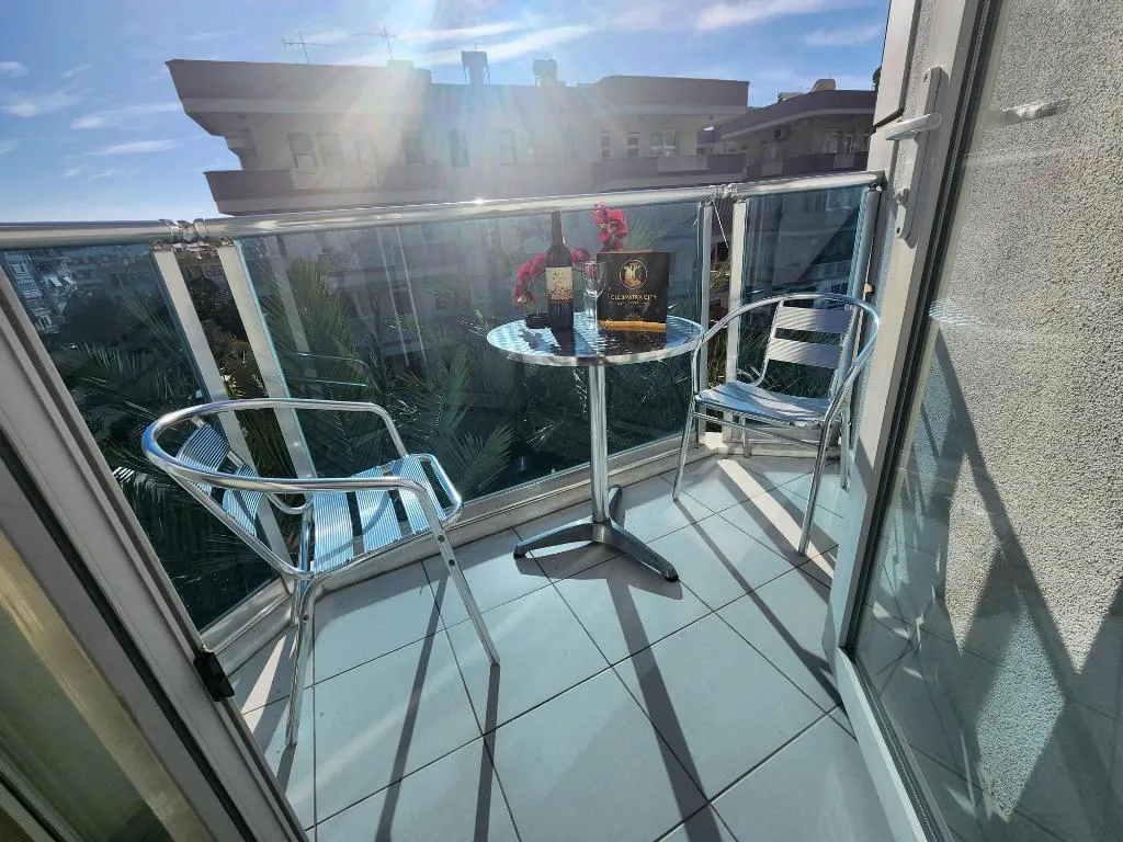 Terrace, Cleopatra City Hotel, Antalya