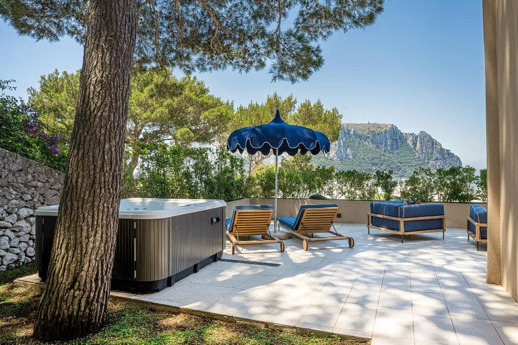 SUITE SEA VIEW WITH PRIVATE POOL Room, Villa Lia Hotel Capri, Naples