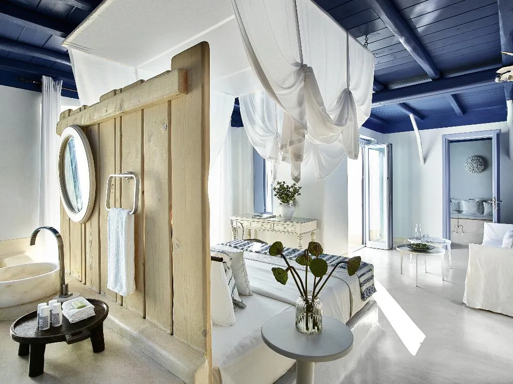 VILLA TWO BEDROOMS WITH PRIVATE POOL Room, Mykonos Blu, A Resort to Live, Mykonos