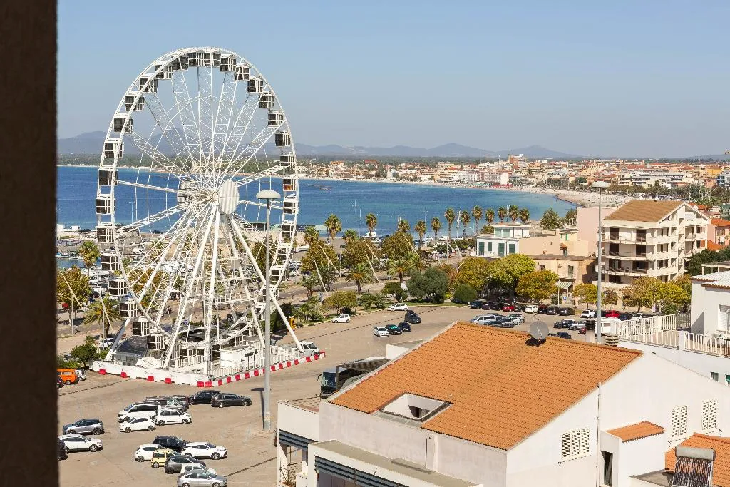 Double or Twin SIDE SEA VIEW Room, Hotel Catalunya, Alghero