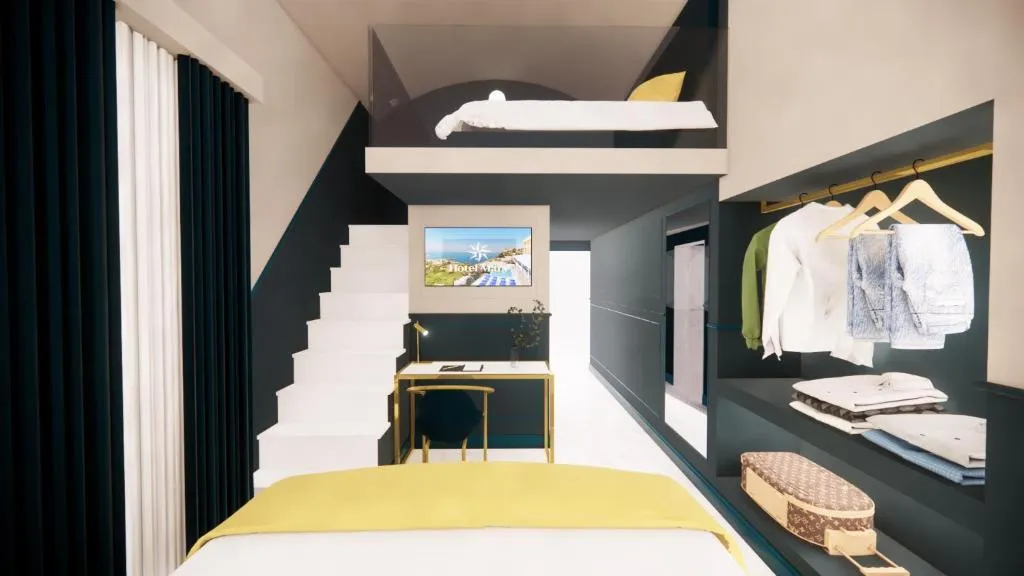 FAMILY ROOM CAPACITY 4 Room, Mary Hotel, Naples