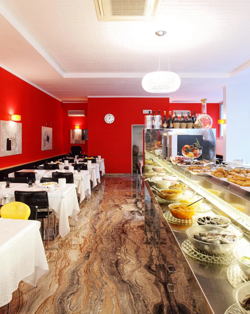 Restaurant, Hotel Firenze- Bibione, Venice