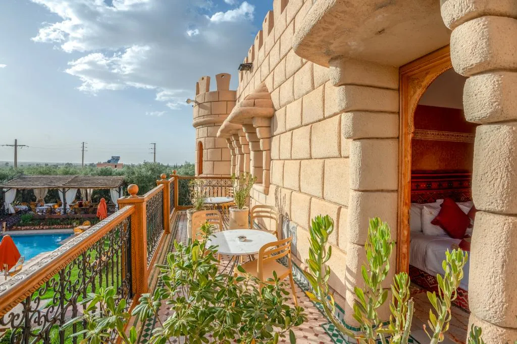 Terrace, Atlas Castle, Marrakech
