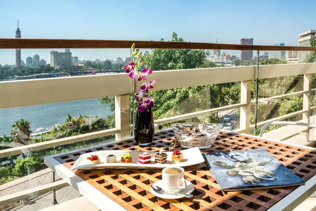Terrace, Kempinski Nile Hotel Garden City Cairo, Cairo