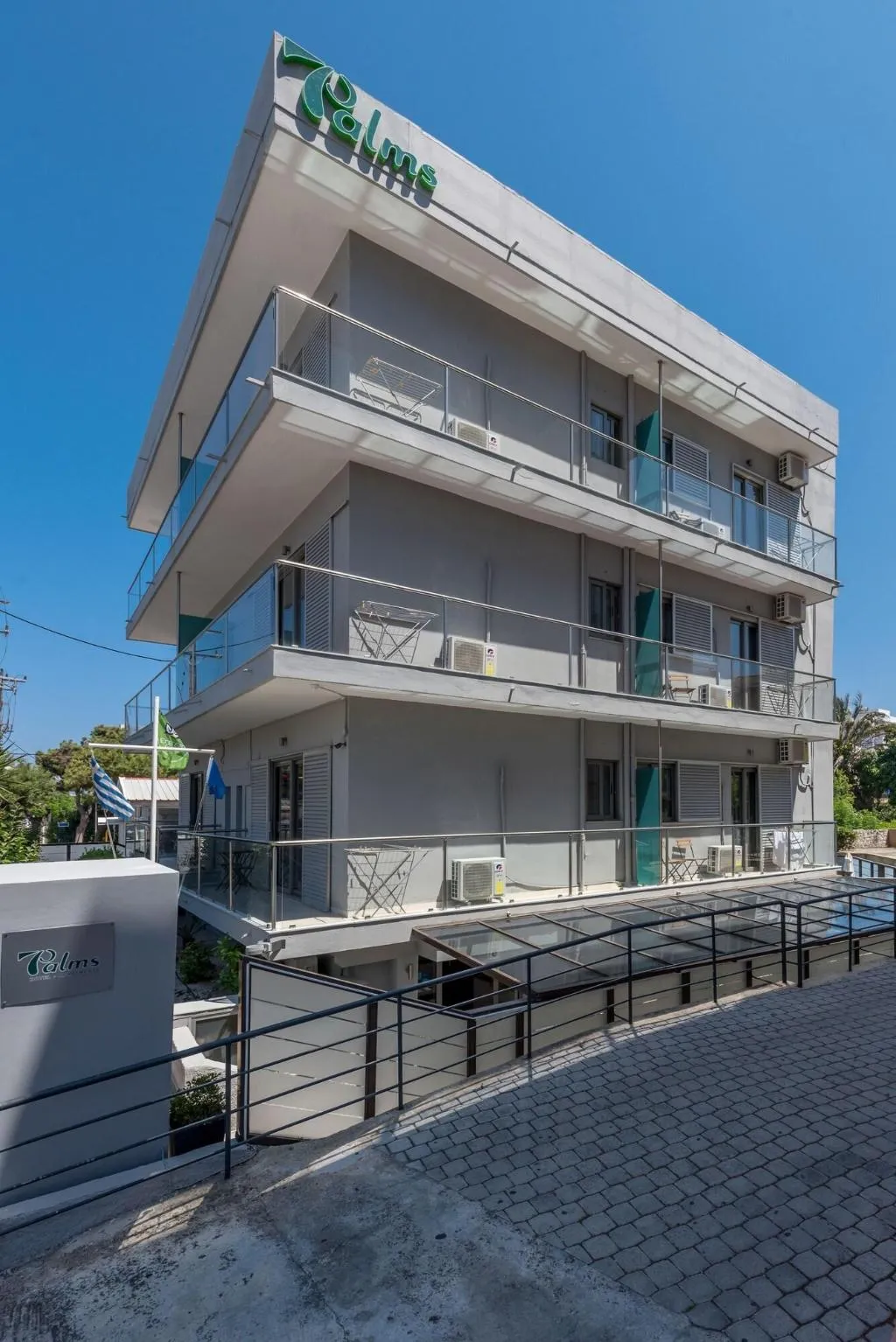 General view, 7 Palms Hotel Apartments, Rhodes