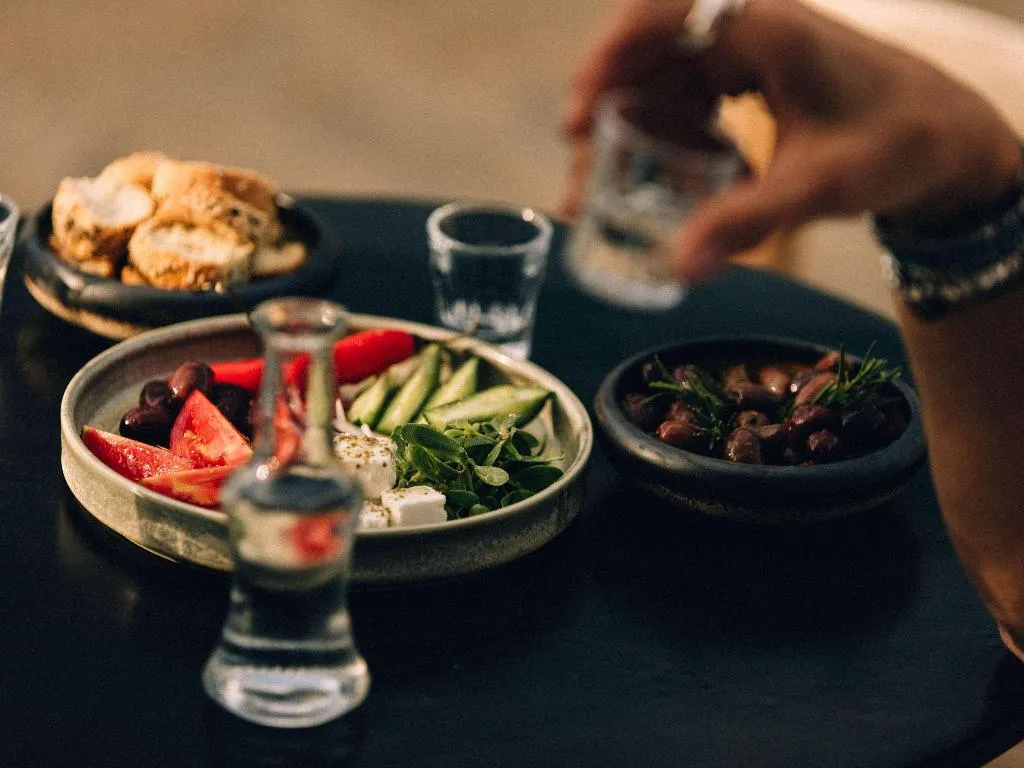 Restaurant, Minos Beach Art Hotel, a Member of Design Hotels, Crete