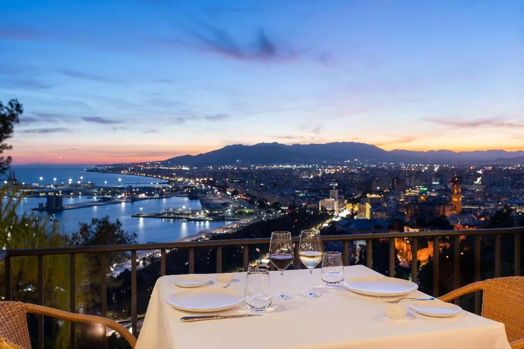 Restaurant, Parador de Malaga. Gibralfaro, Costa Del Sol
