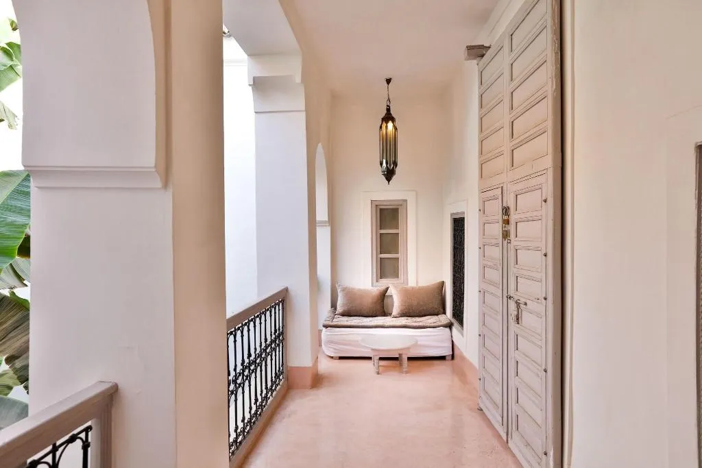 Terrace, Riad Al Jazira, Marrakech