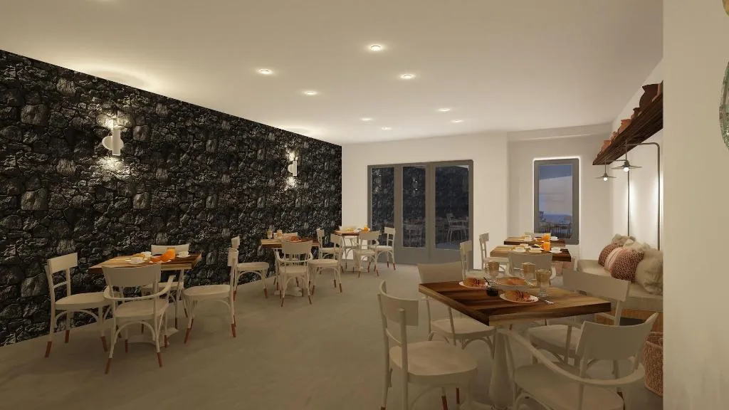 Restaurant, La Ponta Villas, Santorini