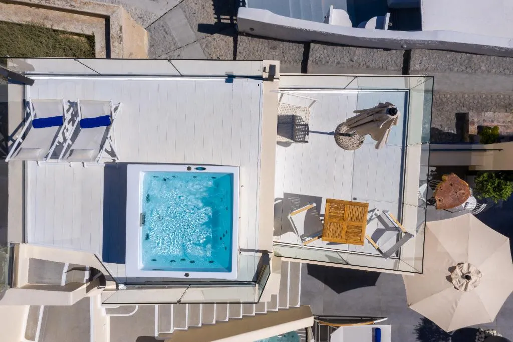 SUITE DELUXE Room, Mythical Blue Luxury Suites, Santorini