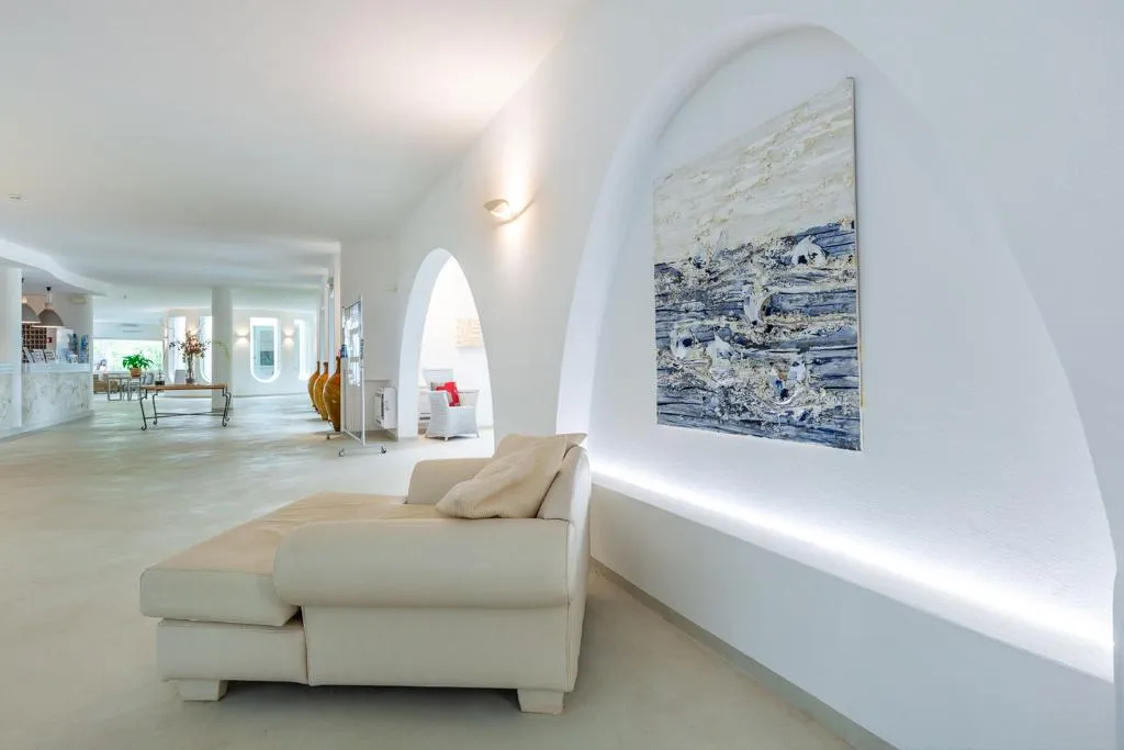 Lobby, Hotel Flamingo, Cagliari