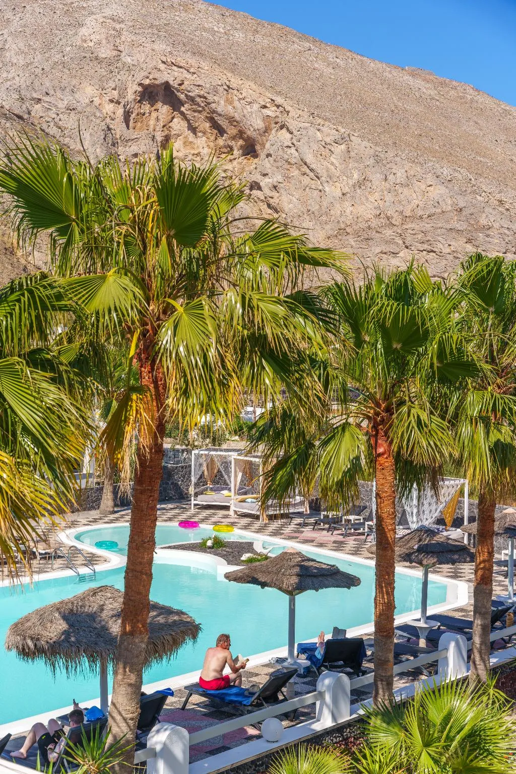 General view, Sandy's Paradise Infinity, Santorini