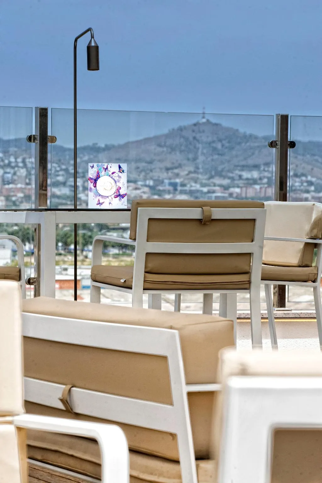 Terrace, Salles Hotel Ciutat del Prat Barcelona Airport, Barcelona