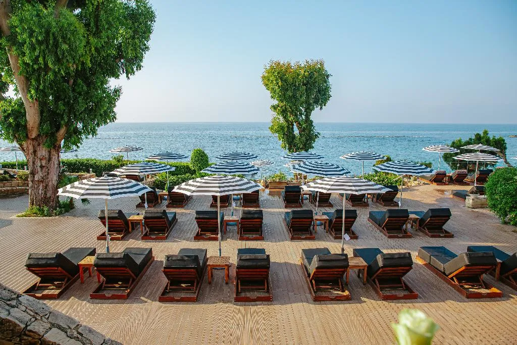Terrace, Royal Apollonia, Cyprus