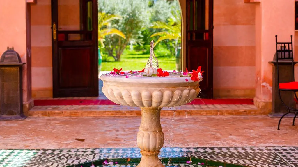 Terrace, L'oliveraie de L'atlas, Marrakech