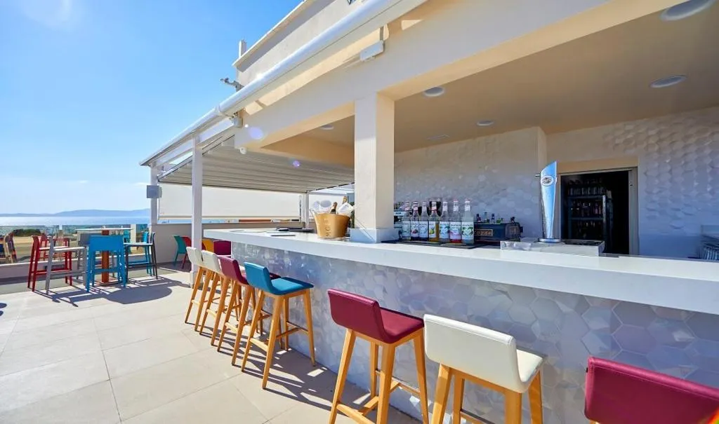 Bar, Mediterranean bay, Majorca