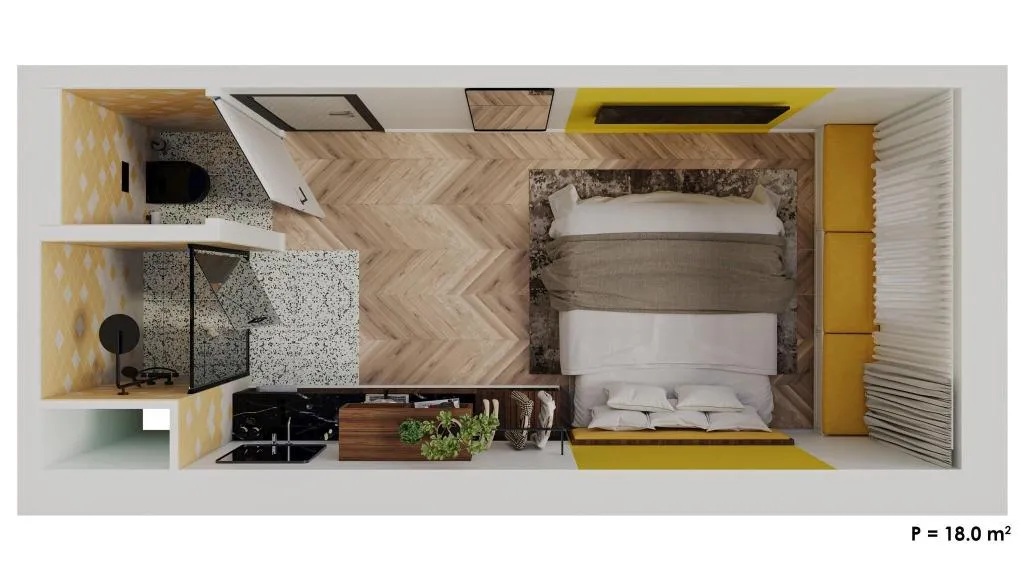 DOUBLE DELUXE KING BED Room, The Highlander, Amsterdam