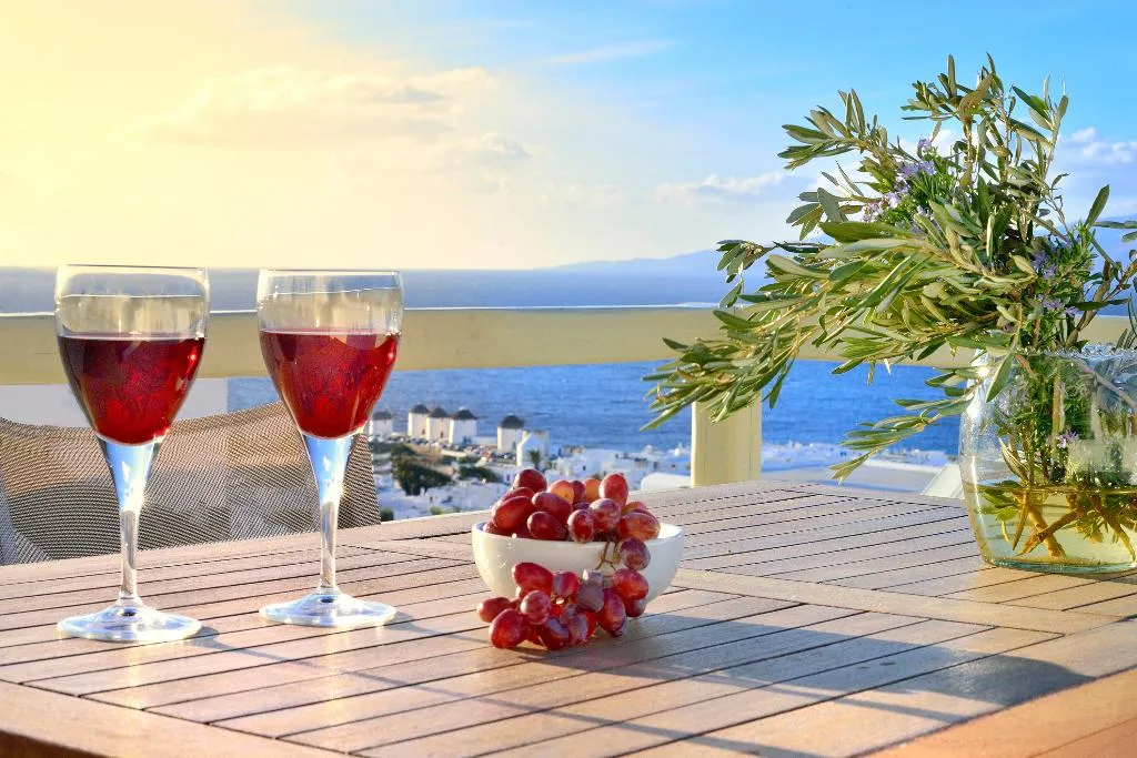 Double or Twin SUPERIOR WITH AIR CONDITIONING Room, Pelican, Mykonos