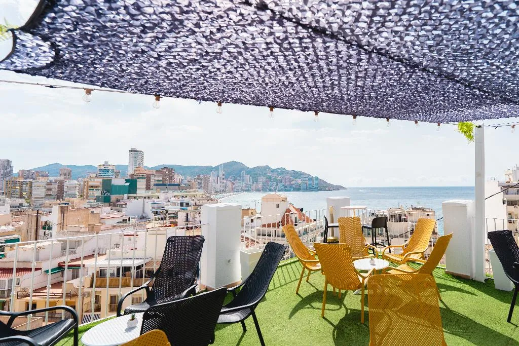 Terrace, Hotel Queens, Costa Blanca