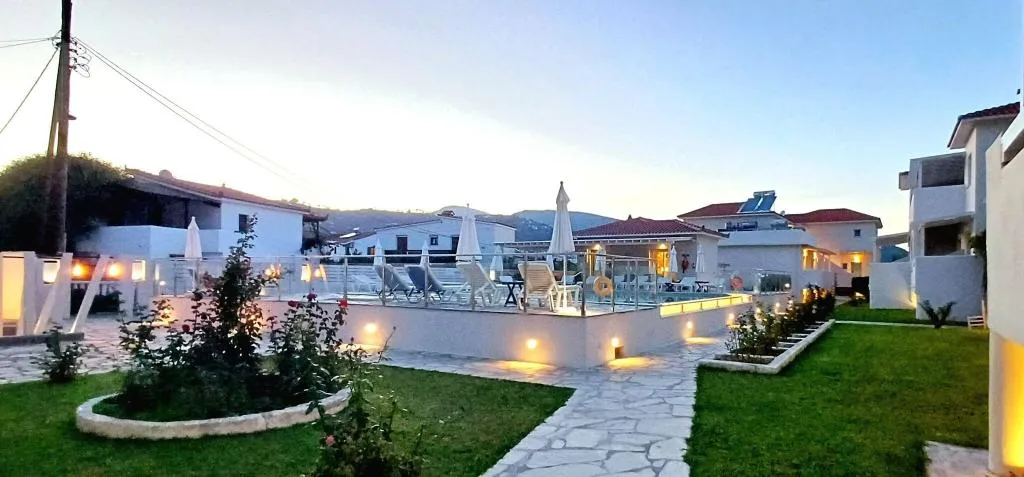 Terrace, Sunrise Village, Skiathos
