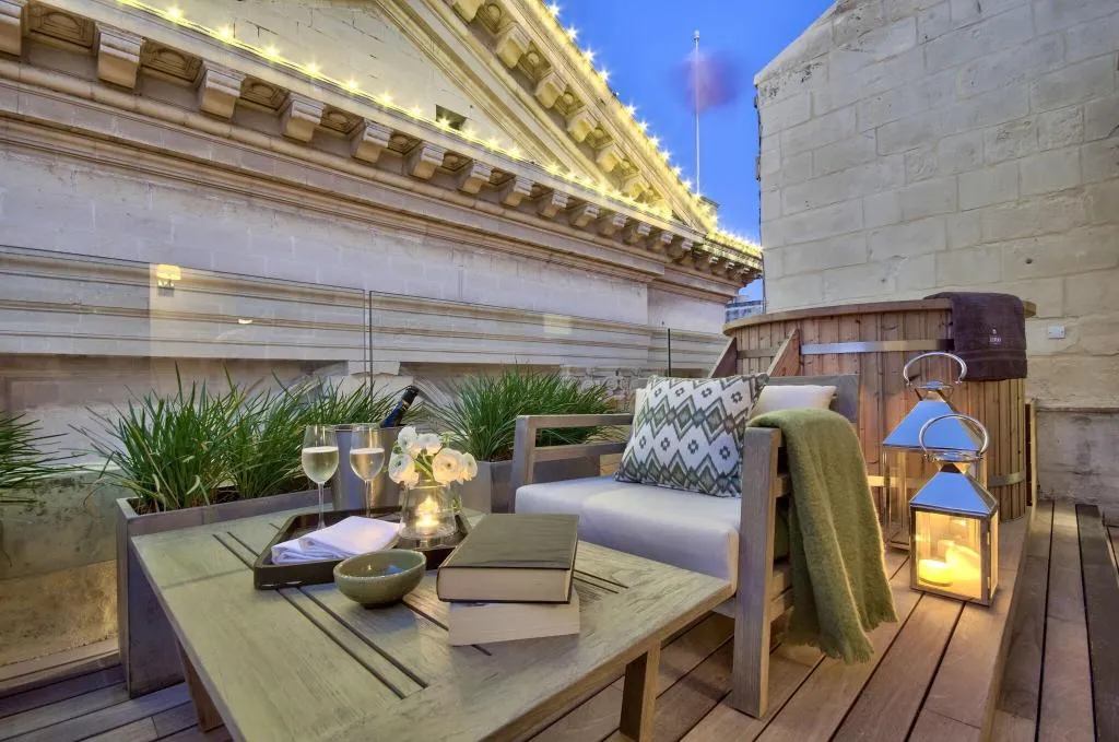 Terrace, Casa Ellul, Malta