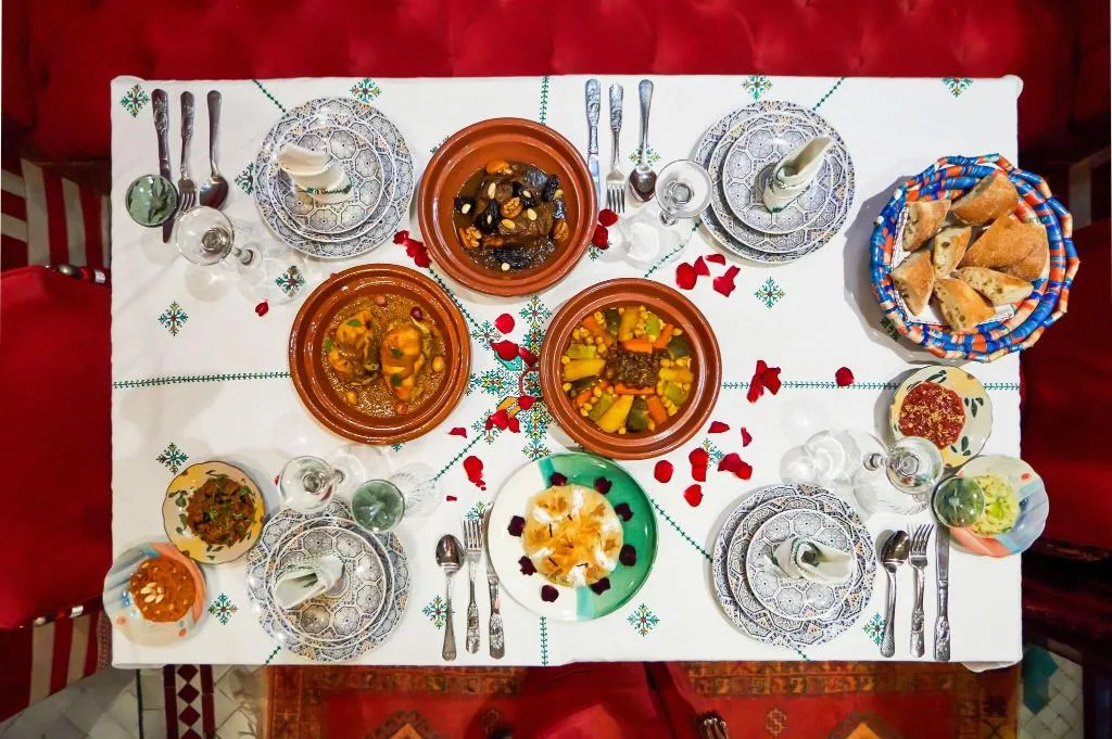 Restaurant, Riad Hikaya, Marrakech