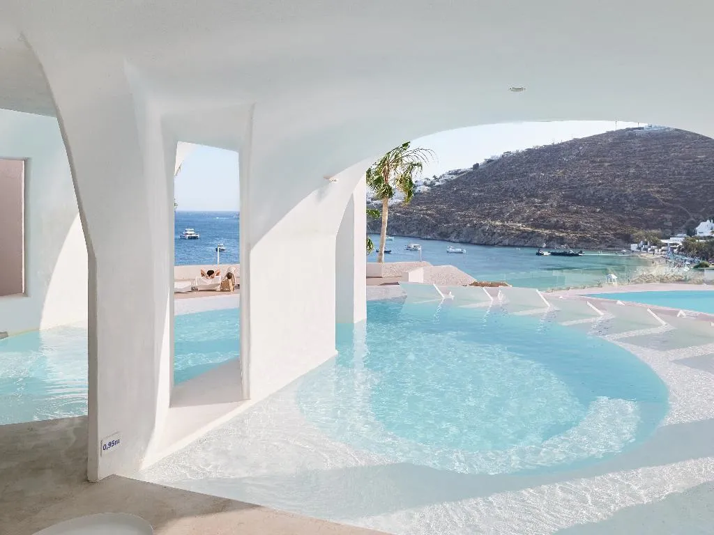 Pool, Mykonos Blu, A Resort to Live, Mykonos