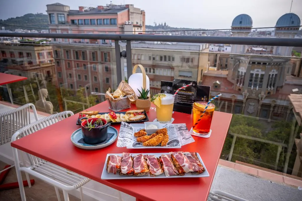 Terrace, Serhs Rivoli Rambla, Barcelona
