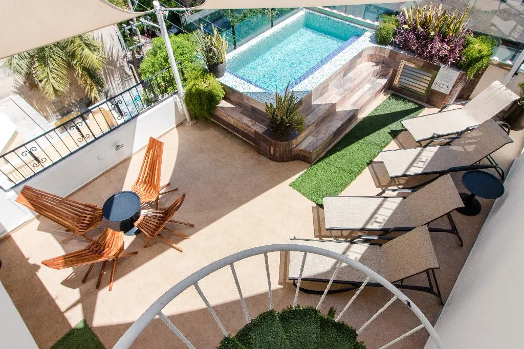 Terrace, Suites Corazon, Playa Del Carmen