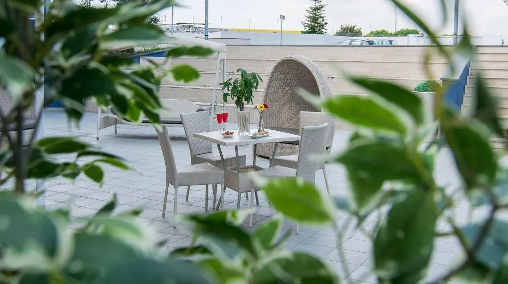 Terrace, Eracle Hotel, Naples