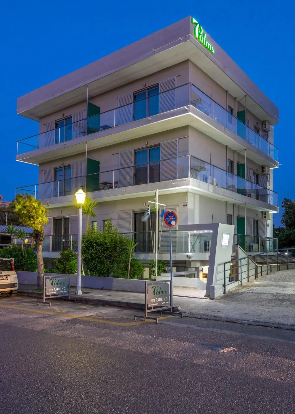 General view, 7 Palms Hotel Apartments, Rhodes
