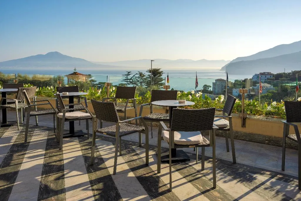 Terrace, Grand Hotel Vesuvio, Naples