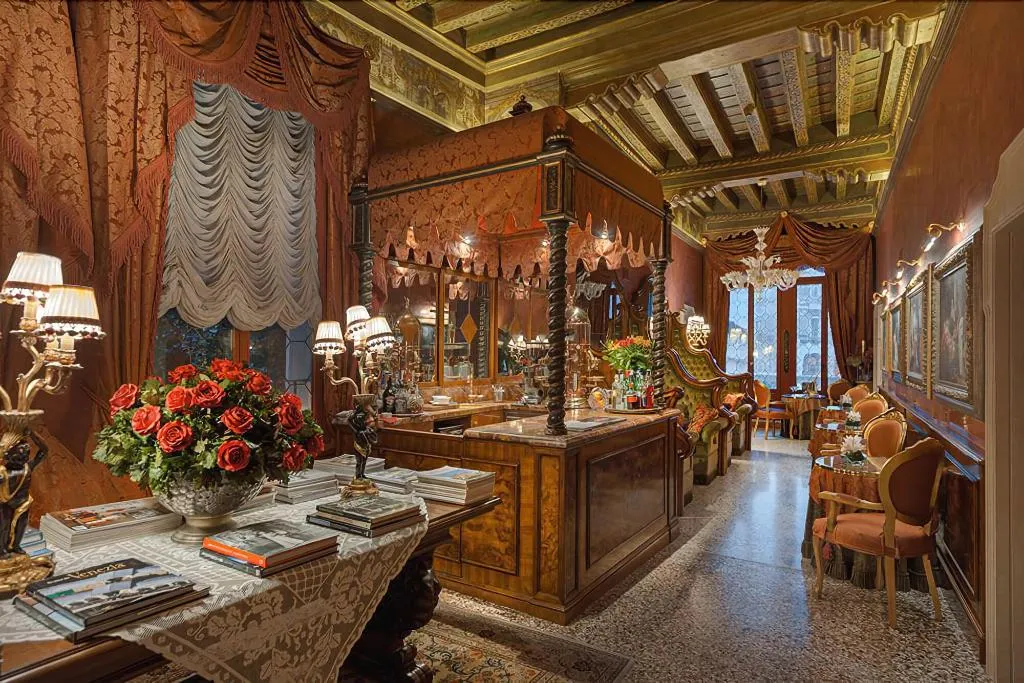 Bar, Hotel Al Ponte Antico, Venice