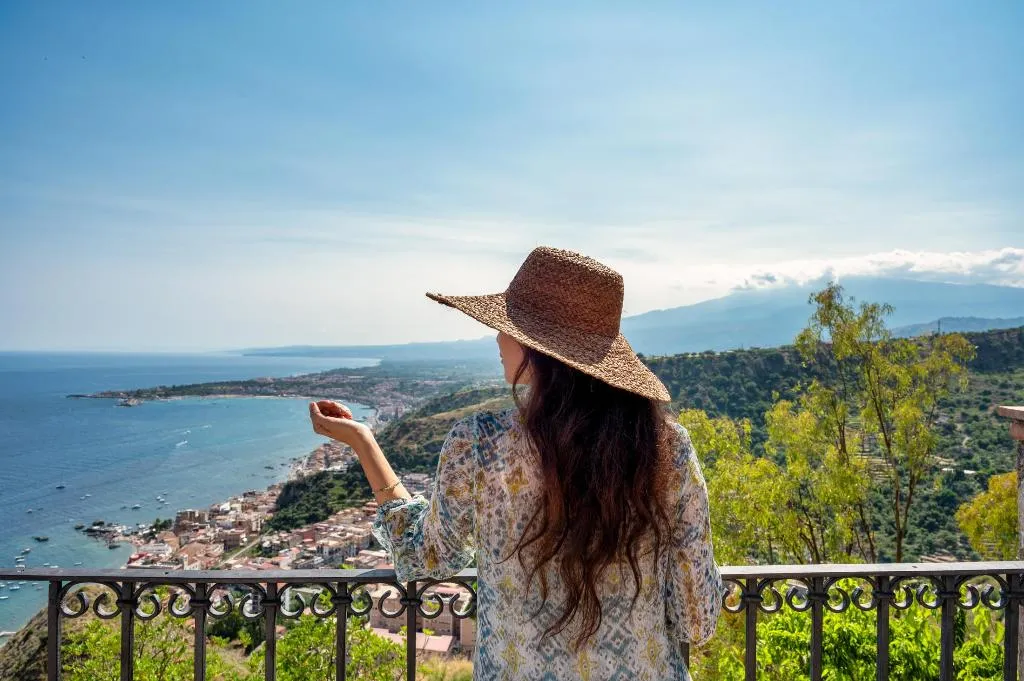 Terrace, Excelsior Palace, Taormina