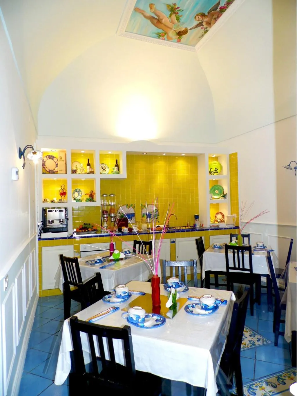 Restaurant, Dimora Carlo III, Naples