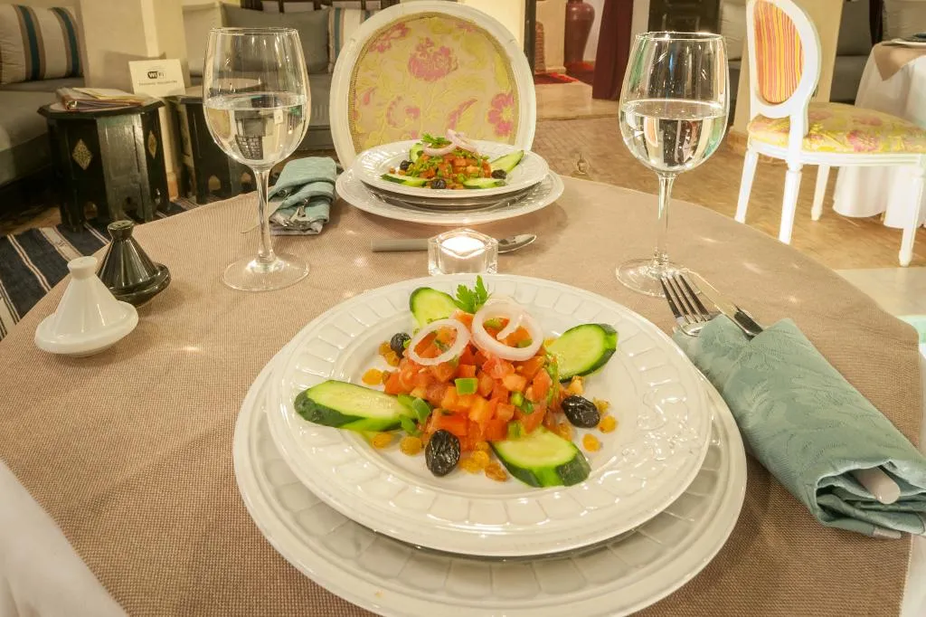 Restaurant, Riad Aliya, Marrakech