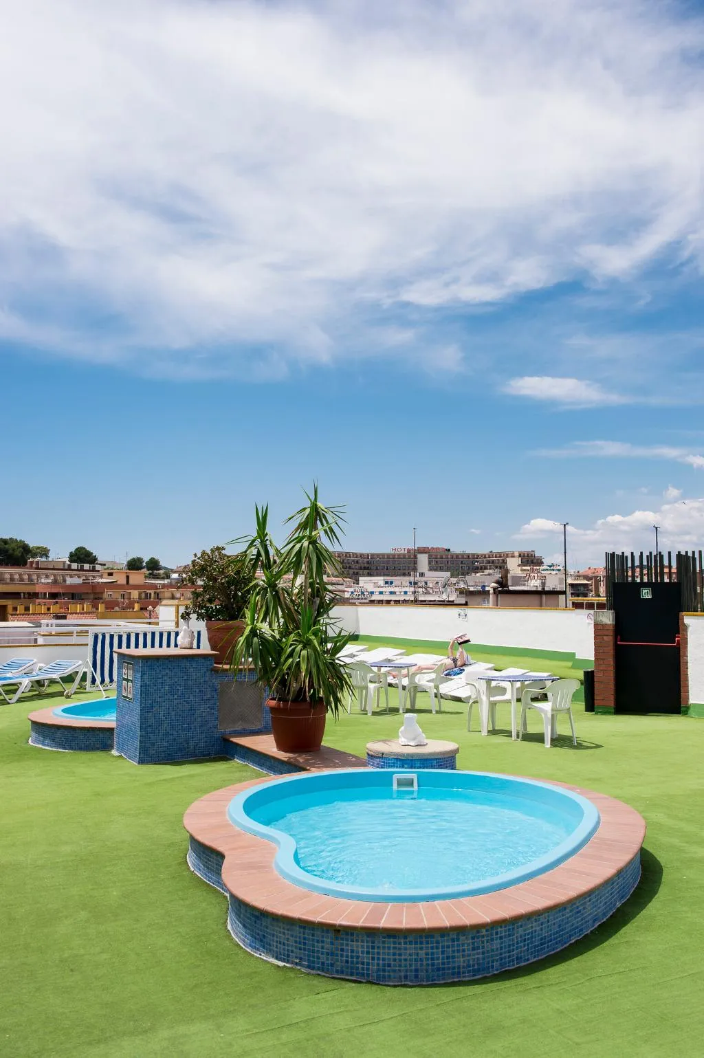 Terrace, Xaine Park, Costa Brava