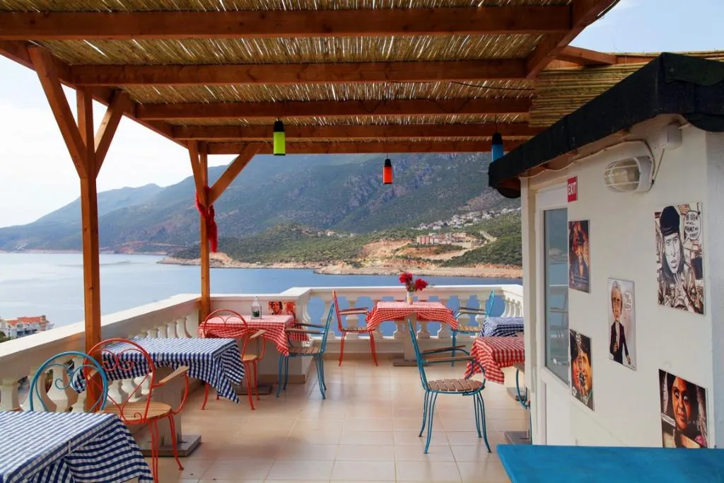 Terrace, Düsler Evim Kas, Dalaman
