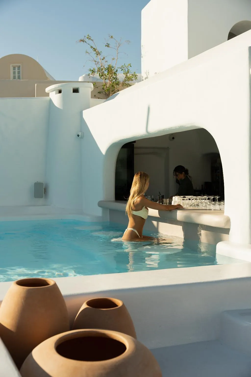 Pool, Canaves Ena, Santorini