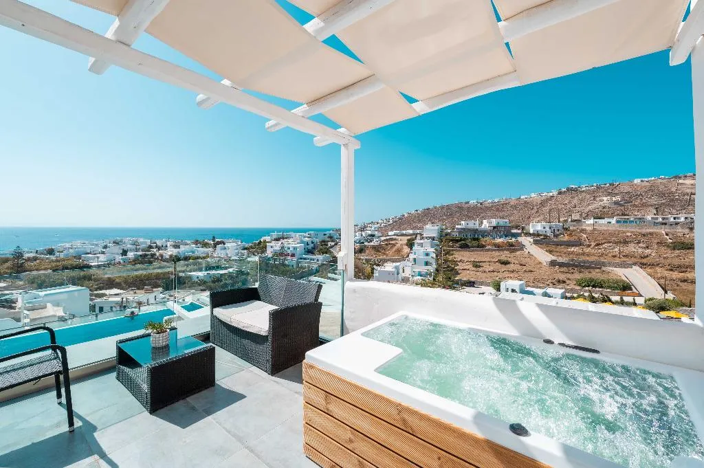 DOUBLE SEA VIEW Room, Mr & Mrs White Mykonos, Mykonos
