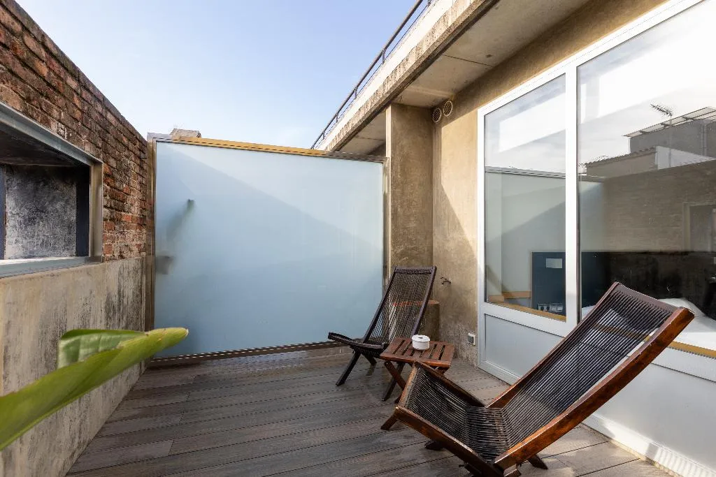 DOUBLE SINGLE USE WITH TERRACE Room, Onix Liceo, Barcelona