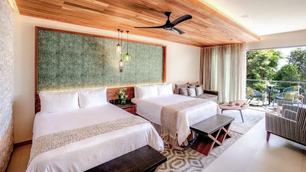 SUITE QUEEN SIZE BED Room, Palmaïa - The House of AïA Wellness All Inclusive, Cancun Area