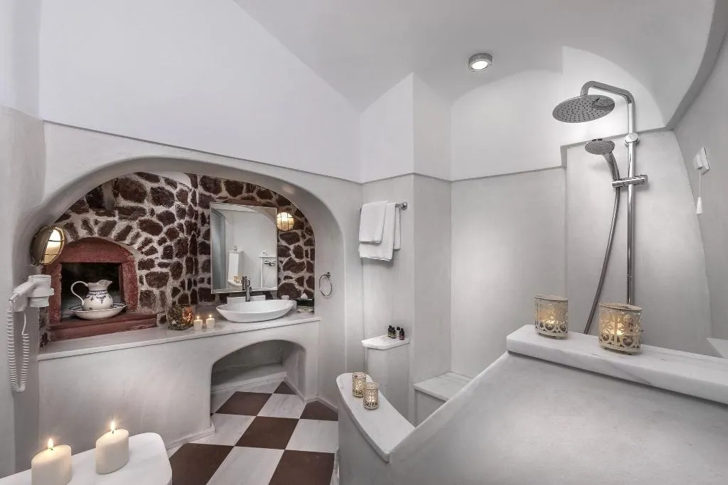 Room, Aigialos Luxury Traditional Settlement, Santorini