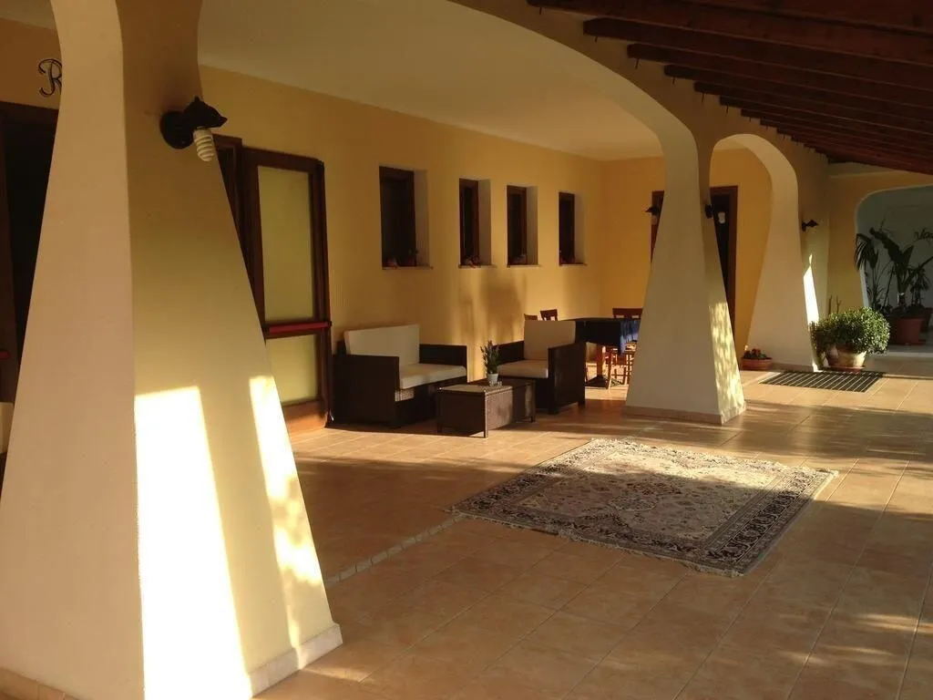 Terrace, Hotel Biderrosa, Olbia