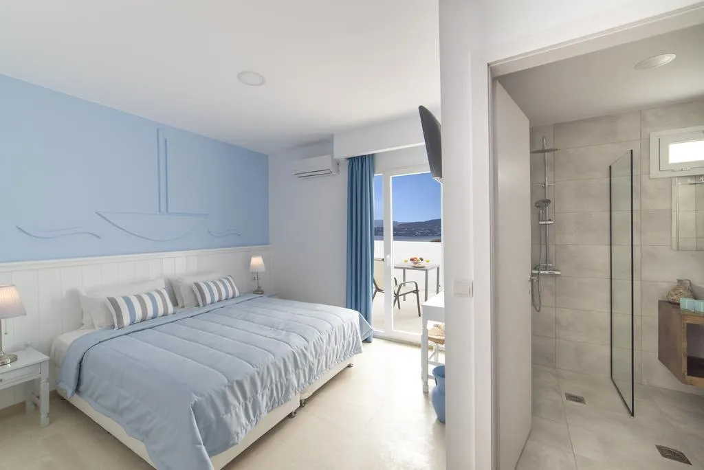 Double or Twin SUPERIOR SEA VIEW Room, Naiades Marina Hotel, Crete